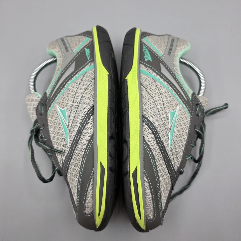 Altra Provisioness Running Shoes Womens 6.5 Gray Green Sneakers Athletic Walking - Picture 8 of 13